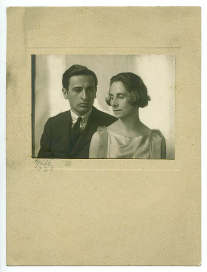 Szentpál Olga és Rabinovszky Máriusz, 1923.