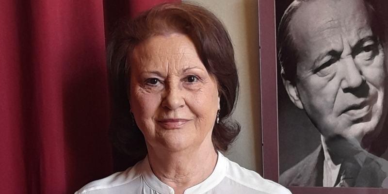 Fehér Ildikó színművésznő, a Hónap verse rovat szerkesztője