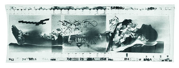 Predellum, 1989 – fotóvászon, 105 × 310 cm
Dovin Gyűjtemény, Budapest
